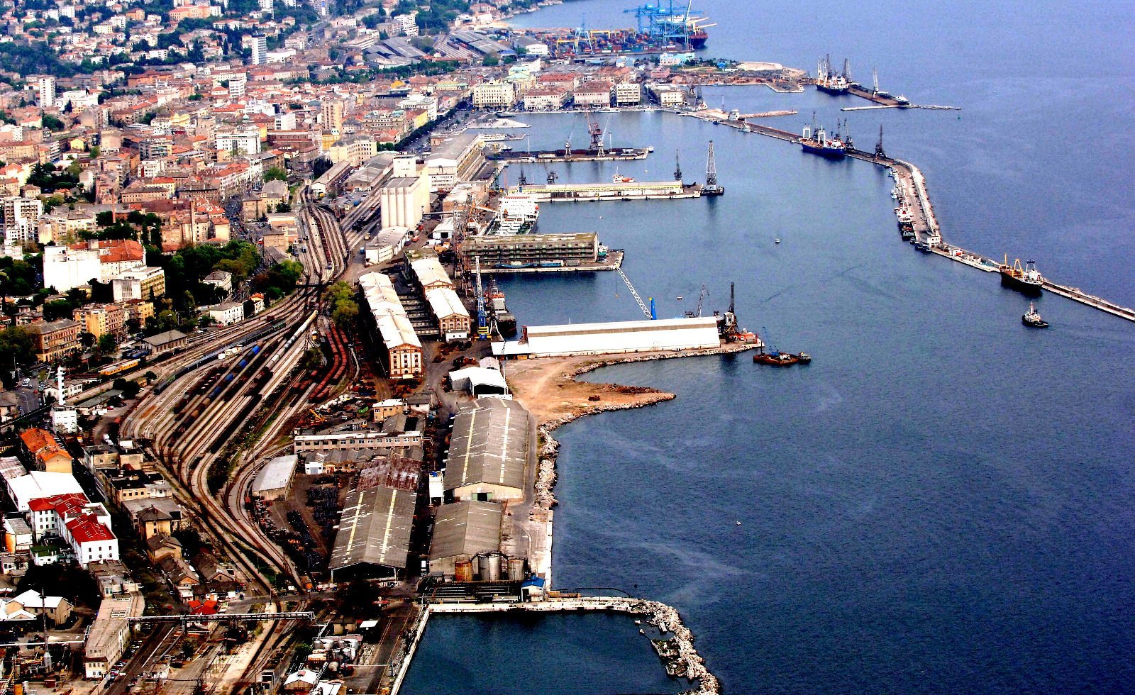 Port of Rijeka, Croatia